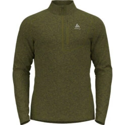 OdloHerren Fli Half Zip Longsleeve