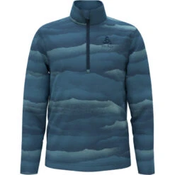 OdloKinder Roy Graphic Half Zip Longsleeve