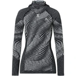 OdloDamen Blackcomb Eco Facemask Longsleeve