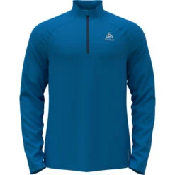 OdloHerren Essential Ceramiwarm Half Zip Longsleeve