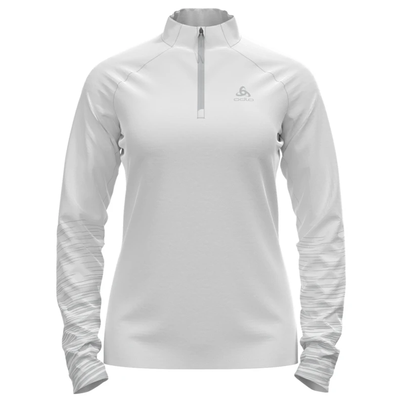 OdloDamen Sesvenna Graphic Half Zip Longsleeve 1 OdloDamen Sesvenna Graphic Half Zip Longsleeve