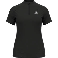 OdloDamen Essential Trail 1/2 Zip T-Shirt