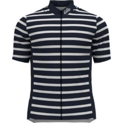 OdloHerren Essential Odlo Print Full Zip Trikot