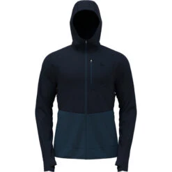 OdloHerren Performance Wool Hoodie Jacke