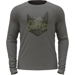 OdloHerren Merino 200 Logo Longsleeve